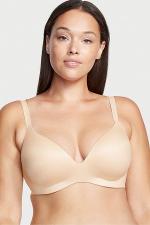 Victoria's Secret Bare Smooth Lightly Fodrade Non Wired Full Cup Bra Svarta | 8597DHVSA