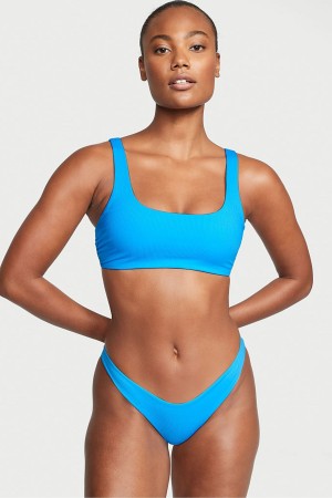 Victoria's Secret Bikini Bottom Blå | 5410RWJMQ