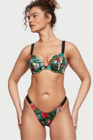 Victoria's Secret Bikini Top Svarta | 5426LKQXD