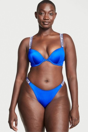 Victoria's Secret Bikini Top Svarta | 7813GSQVY