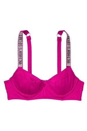 Victoria's Secret Bikini Top Svarta | 8519OEBJT