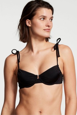 Victoria's Secret Bikini Top Svarta | 8629SHXVF