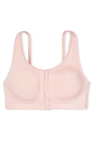 Victoria's Secret Body by Victoria Front Fastsättning Post Surgery Unlined Bra Rosa | 9802PTDQX