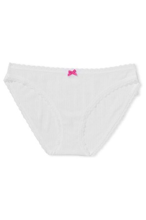 Victoria's Secret Body by Victoria Smooth String Knickers Svarta Rosa | 2079OHLGE