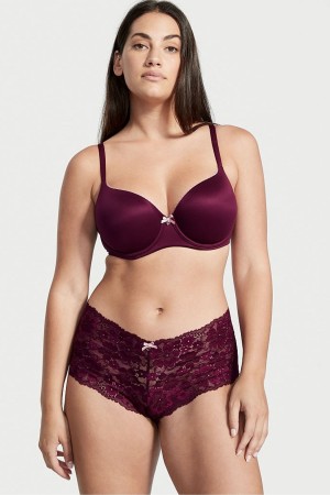 Victoria's Secret Body by Victoria Smooth Lightly Fodrade Demi Bra Röda | 2975UYPRO