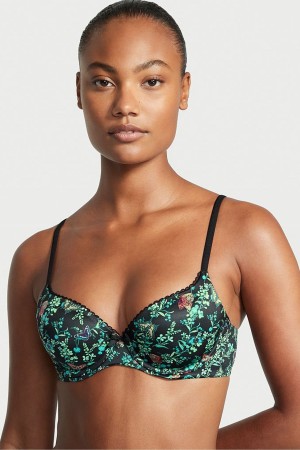 Victoria's Secret Body by Victoria Smooth Lightly Fodrade Demi Bra Svarta | 2405ZVJQP