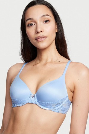 Victoria's Secret Body by Victoria Smooth Lightly Fodrade Full Cup Bra Blå | 1837ZSXAC