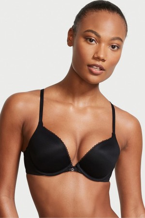 Victoria's Secret Body by Victoria Smooth Push Up Bra Svarta | 8152YSPLT