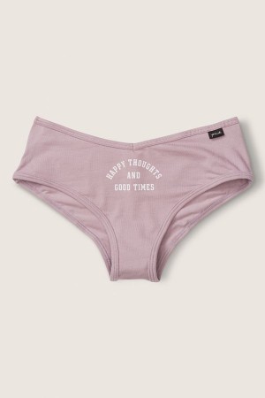 Victoria's Secret Bomull Cheeky Knickers Mörkgröna | 9016QWEMT