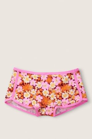 Victoria's Secret Bomull Korta Knickers Blå | 1528CFQWJ