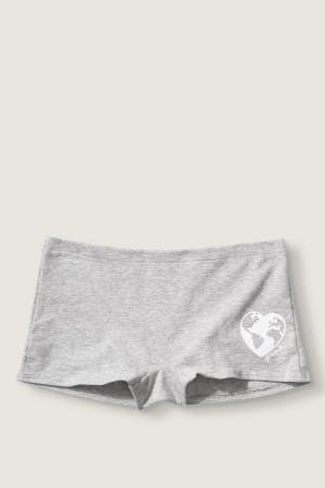 Victoria's Secret Bomull Korta Knickers Blå | 7630SQBCL