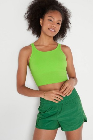 Victoria's Secret Crop Tank Top Gröna | 5376PEFJQ