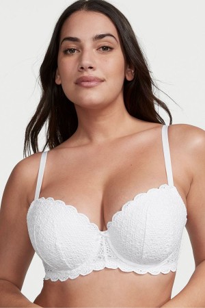 Victoria's Secret Dream Angels Broderie Scalloped Trim Bra Ensign | 6201RNGBV