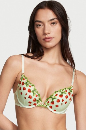 Victoria's Secret Dream Angels Dream Angels Plunge Push Up Bra Gröna | 7893PFJZX