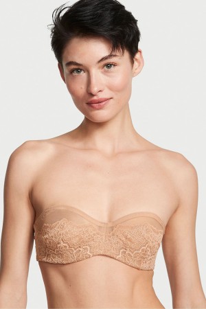 Victoria's Secret Dream Angels Spets Balcony Minimiser Bra Svarta | 9581LBHMU