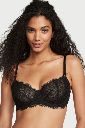 Victoria's Secret Dream Angels Spets Bra Svarta | 9783WSKXD