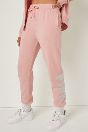 Victoria's Secret Fleece Lounge Jogger Rosa | 4865KCBQA