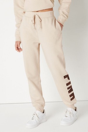 Victoria's Secret Fleece Lounge Jogger Rosa | 8594WIQJP