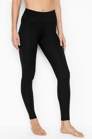 Victoria's Secret High Midja Legging Svarta | 1693WNVRB