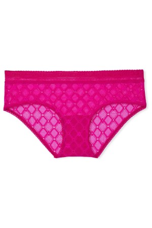 Victoria's Secret Hiphugger Logo Midja Knickers Rosa Rosa | 2830UWIKS