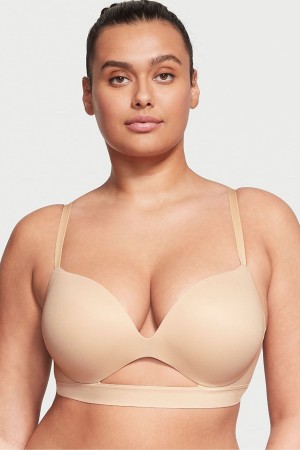 Victoria's Secret Incredible Smooth Non Wired Push Up Bra Svarta | 2304FHZYI