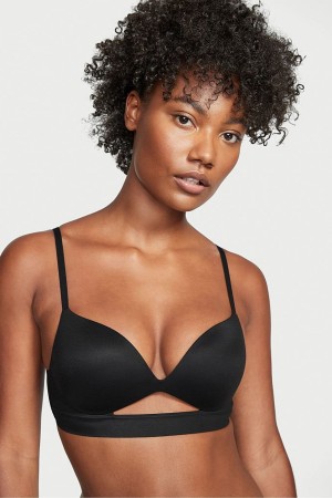 Victoria's Secret Incredible Smooth Non Wired Push Up Bra Svarta | 3204CWMRP