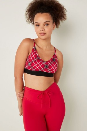 Victoria's Secret Lightly Fodrade Low Impact Sports Bra Azurblå Blå | 5403YEDOT