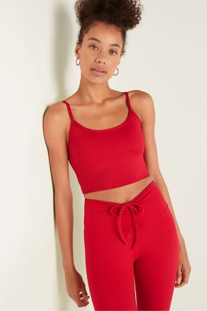 Victoria's Secret Lightly Fodrade Low Impact Sport Crop Top Mörkleopard Grå | 1497APIFJ