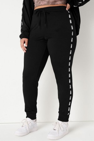 Victoria's Secret Logo Full Length Lounge Jogger Kaffe Bruna | 9402CXDIK