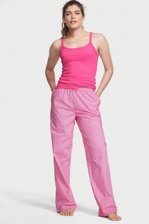 Victoria's Secret Long Pyjamas Blå | 9081XOPWR