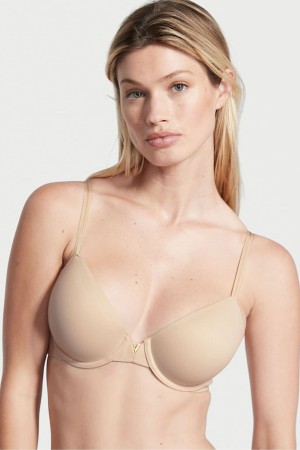 Victoria's Secret Love Cloud Smooth Bra Champagne Nude | 0857RZDPL