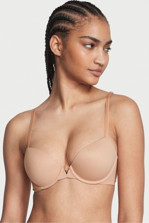 Victoria's Secret Love Cloud Smooth Lightly Fodrade Demi Bra Blå | 9467JHPGR