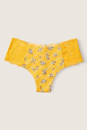 Victoria's Secret No-Show No Show Cheeky Knickers Gula Gula | 4591ASJWK