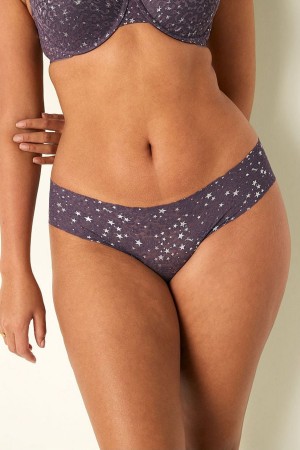 Victoria's Secret No-Show No Show Soft Spets Cheekster Knickers Lila | 9235SFAZJ