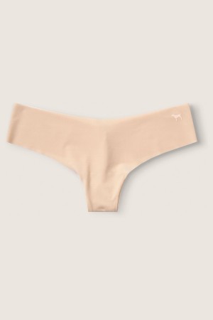 Victoria's Secret No-Show No Show String Knickers Beige | 4589PWVSJ