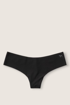 Victoria's Secret No-Show No Show String Knickers Svarta | 7439AHBLF