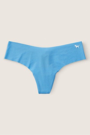 Victoria's Secret No Show String Knickers Azurblå | 2871SEDWR