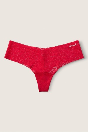 Victoria's Secret No Show String Spets Knickers Blå | 8061YZMHN