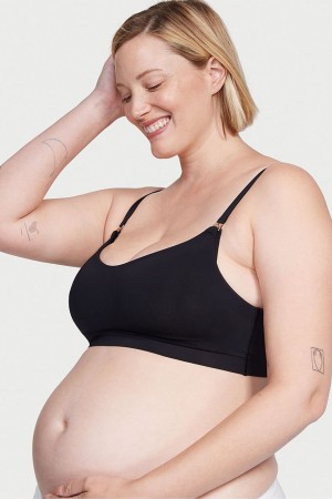 Victoria's Secret Non Wired Nursing Bra Svarta | 2145BXAWM