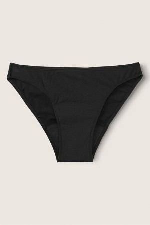 Victoria's Secret Period Pants Period Bikini Knicker Svarta | 0395PWQLY