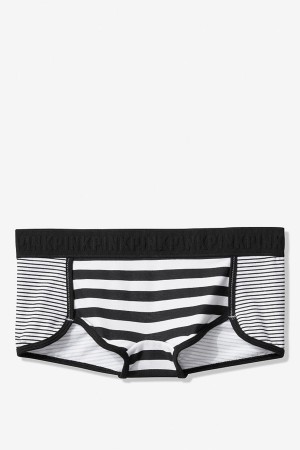 Victoria's Secret Ruched Front Bikini Bottoms Svarta | 8216BWQOS