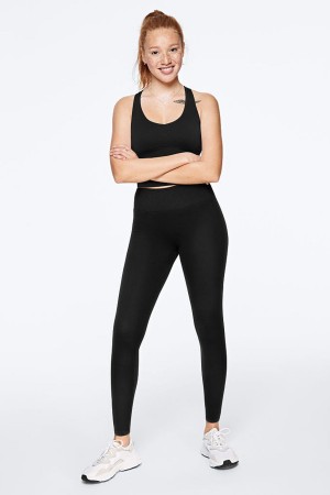 Victoria's Secret Seamless Andas Leggings Svarta | 4180RXPLG