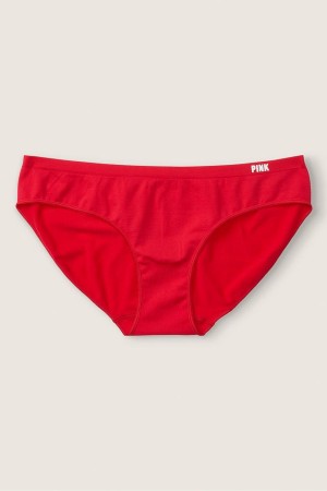 Victoria's Secret Seamless Bikini Knickers Röda Röda | 0265IGUFM