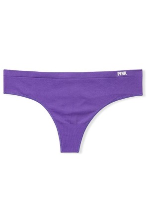 Victoria's Secret Seamless String Knickers Amber Clay | 7190UIOBQ