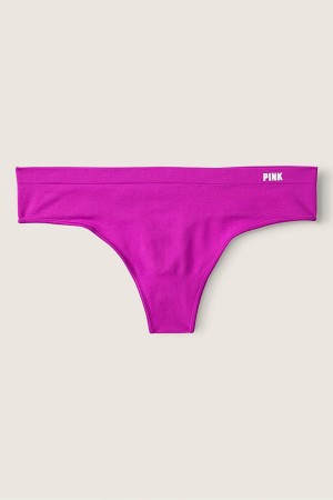 Victoria's Secret Seamless String Knickers Rosa | 6795BQLPR