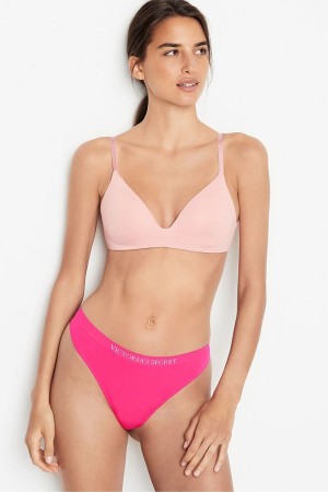 Victoria's Secret Seamless String Knickers Almost Nude | 0719GTZXW