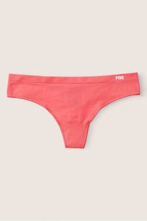 Victoria's Secret Seamless String Knickers Rosa | 9581ZPDUI