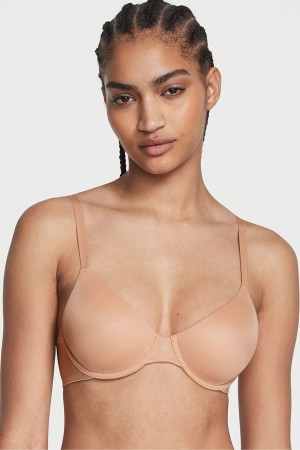 Victoria's Secret Sexy Illusions by Victorias Secret Angelight FullCoverage Smooth Bra Praline Nude | 0496MNFAD