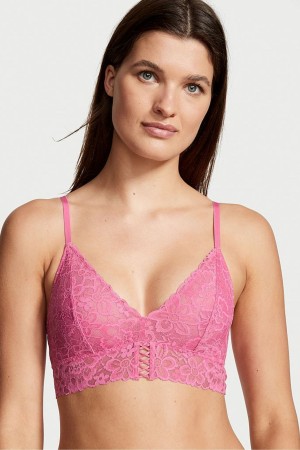 Victoria's Secret Sexy Tee Spets Unlined Bralette Svarta | 8149DIAZT