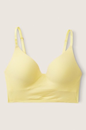 Victoria's Secret Smooth Non Wired Push Up Bralette Grå | 1098LDJHP